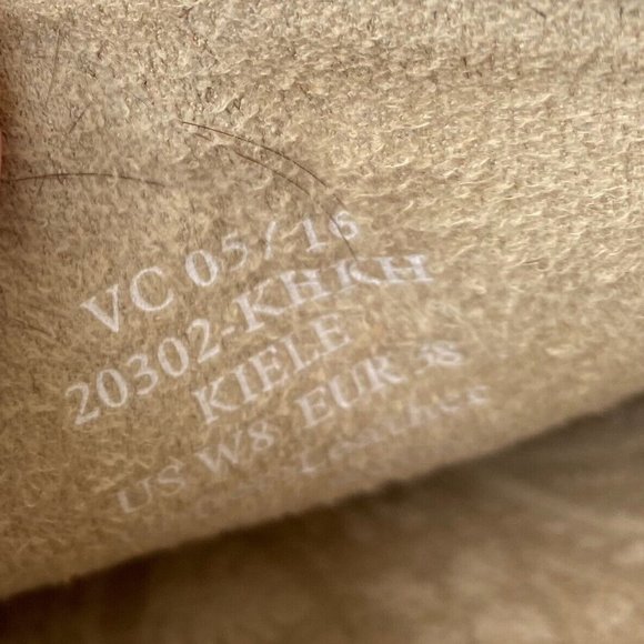 Olukai Kiele Sz 8 Loafers Shoes Flats Leather Brown Tan Slip On Comfort Chic! - Picture 6 of 7